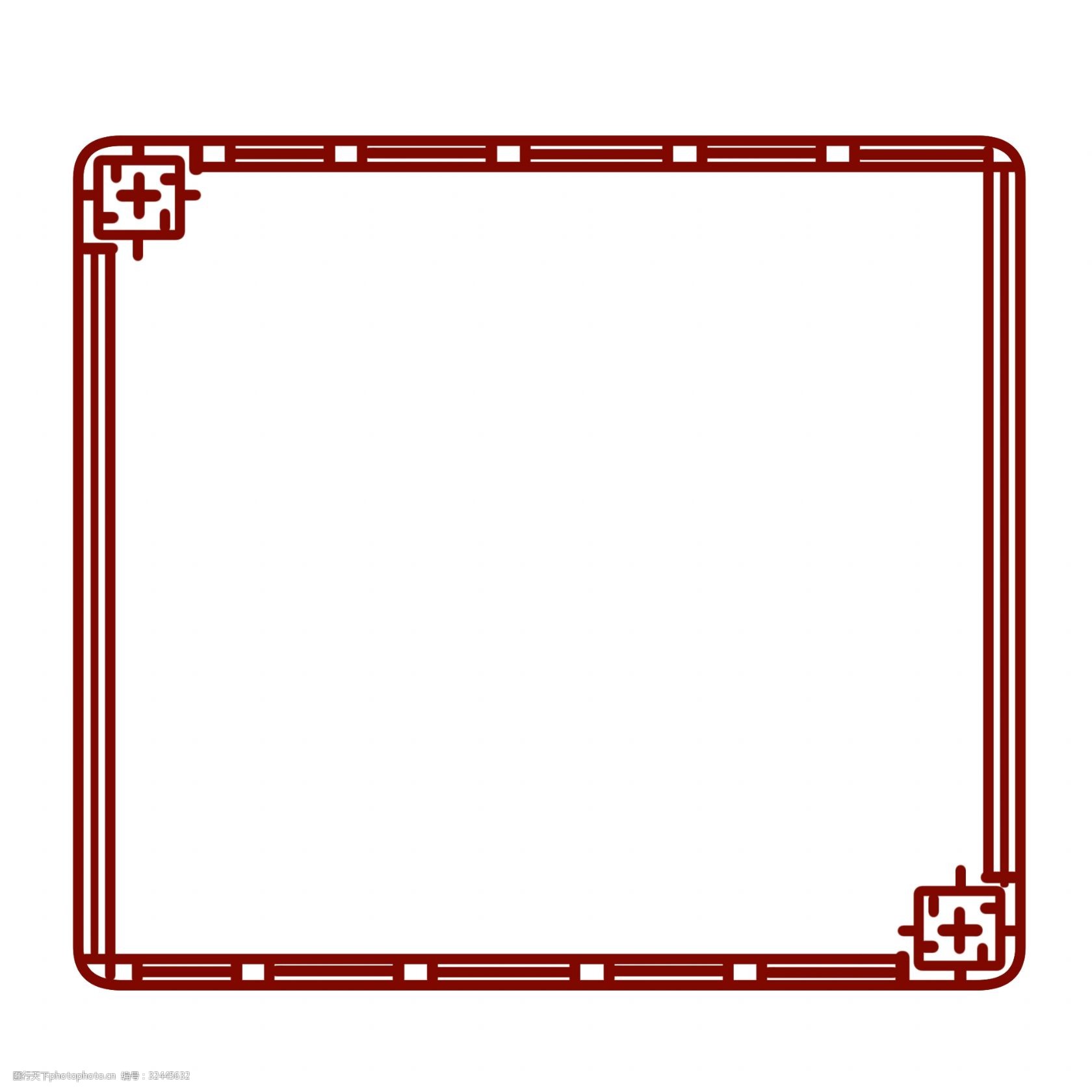 方格中国风传统边框