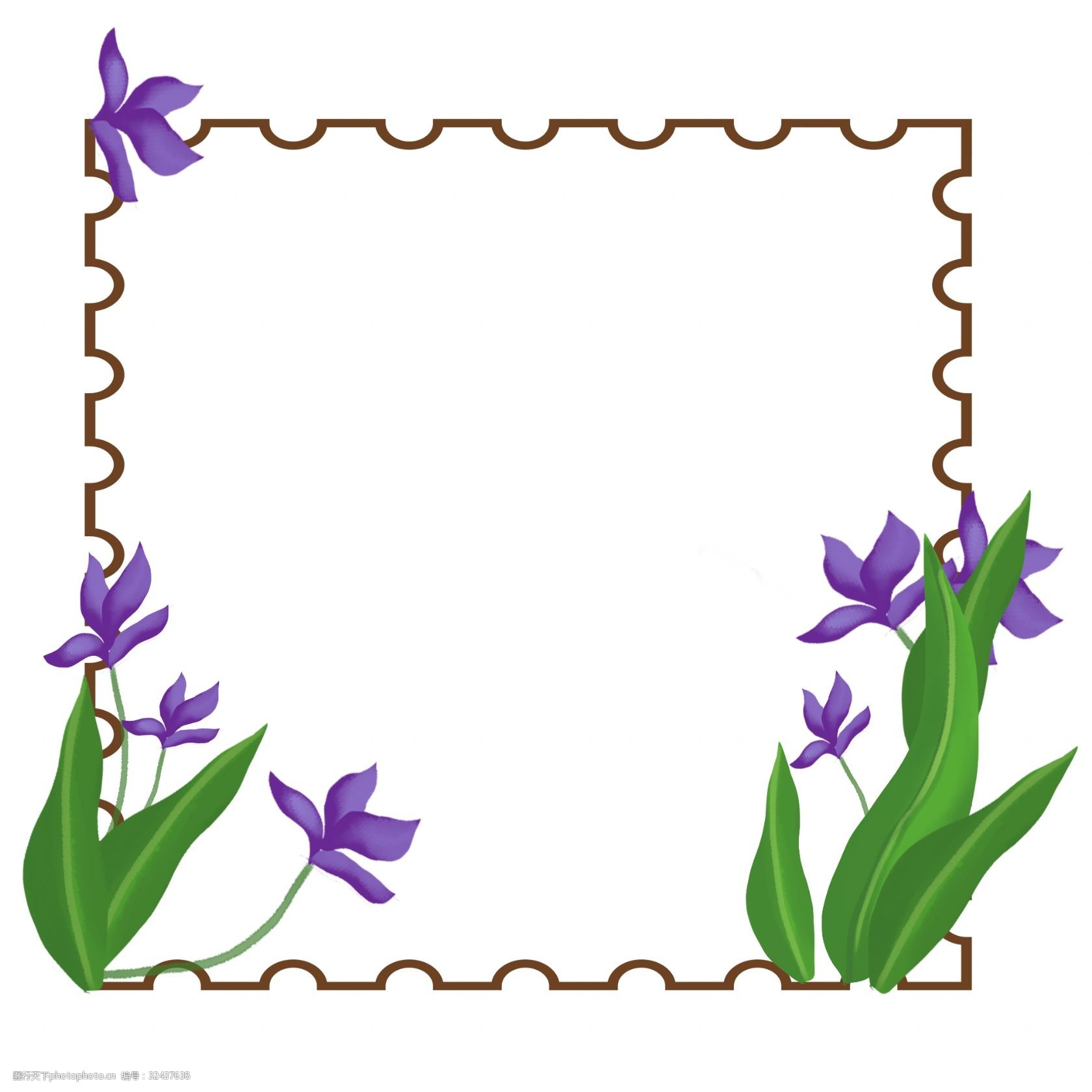 小清新边框png素材