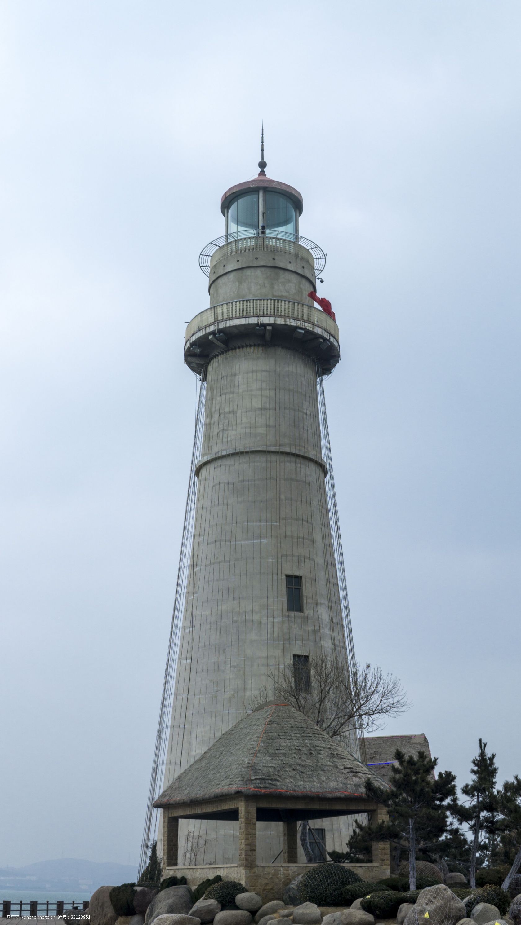 航行指路灯塔高清图片
