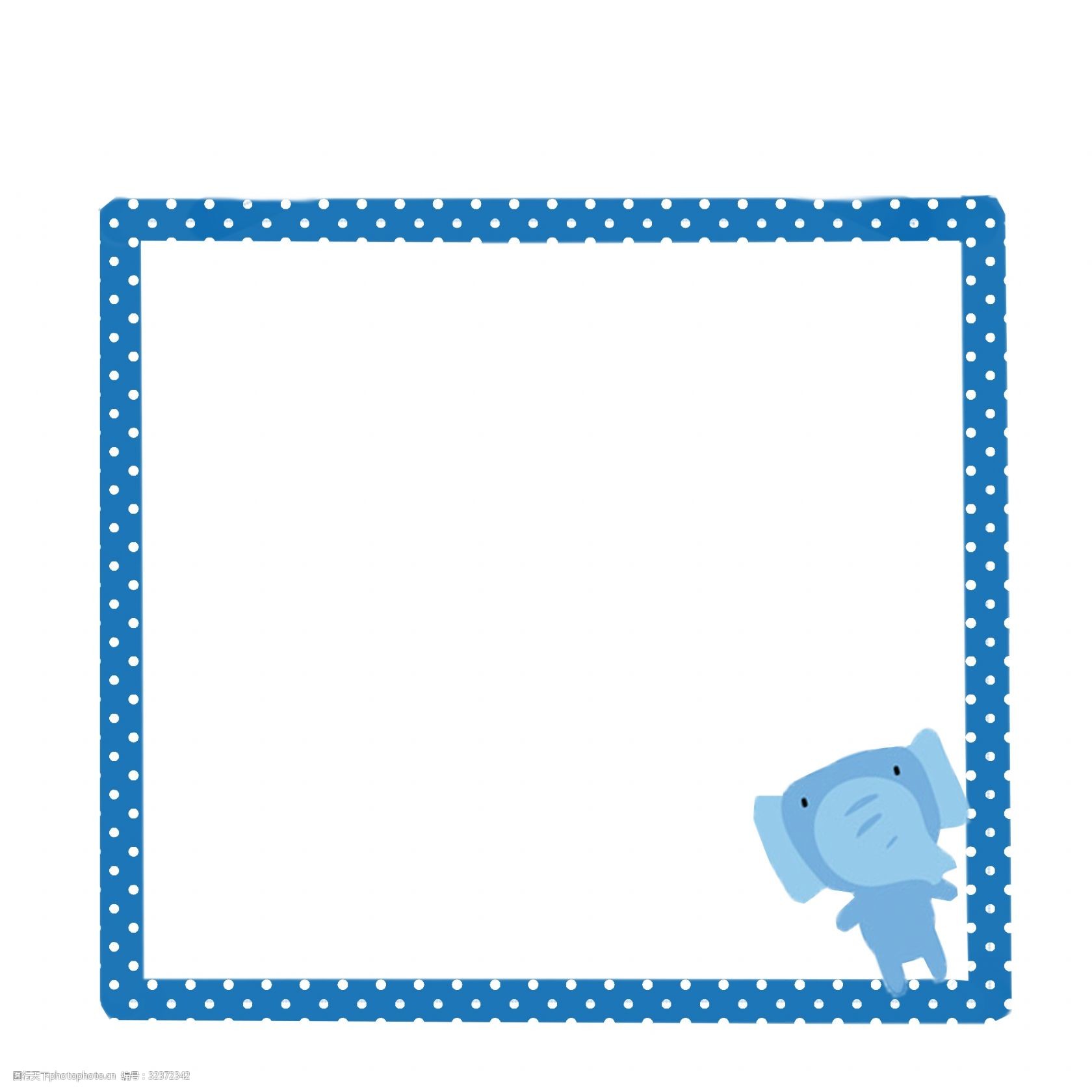 关键词:方形蓝色小象边框 小象边框 卡通小象 边框 插画 方形边框