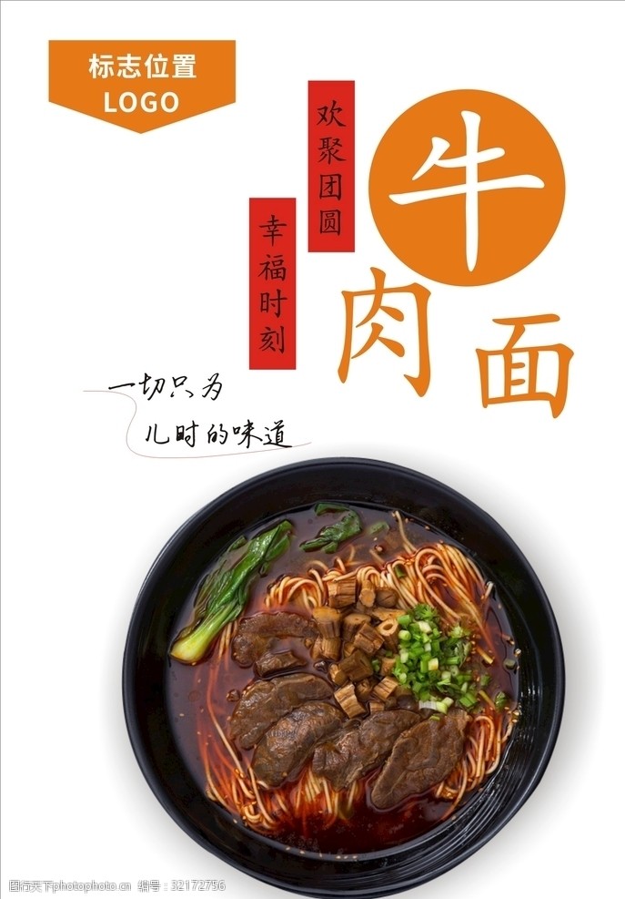 牛肉面海报