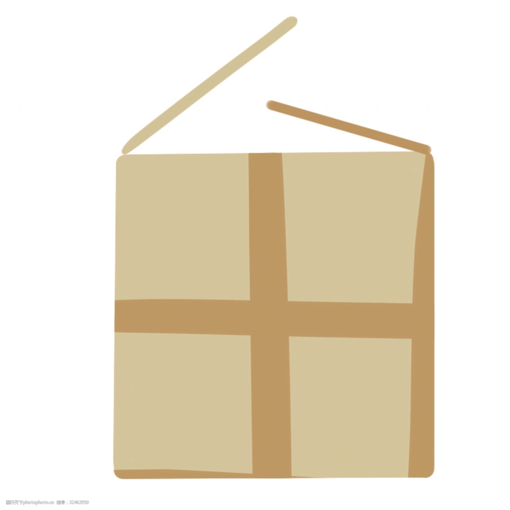 关键词:纸箱卡通png素材 纸箱 纸箱子 棕色纸箱子 快递箱 包装纸箱