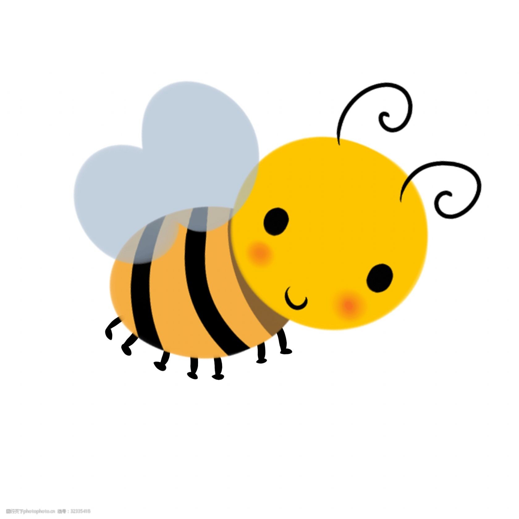 关键词:可爱小蜜蜂 卡通 可爱 动物 昆虫 春天 报纸排版