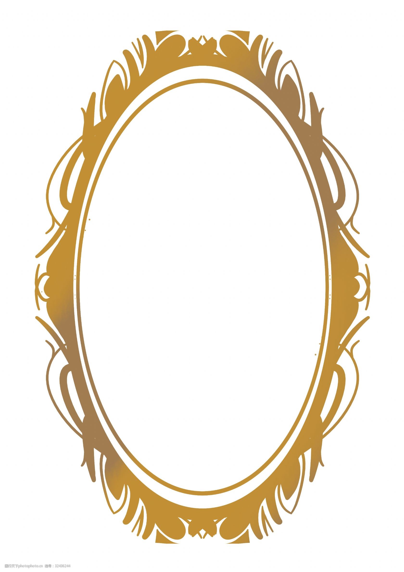 古典花纹欧式边框