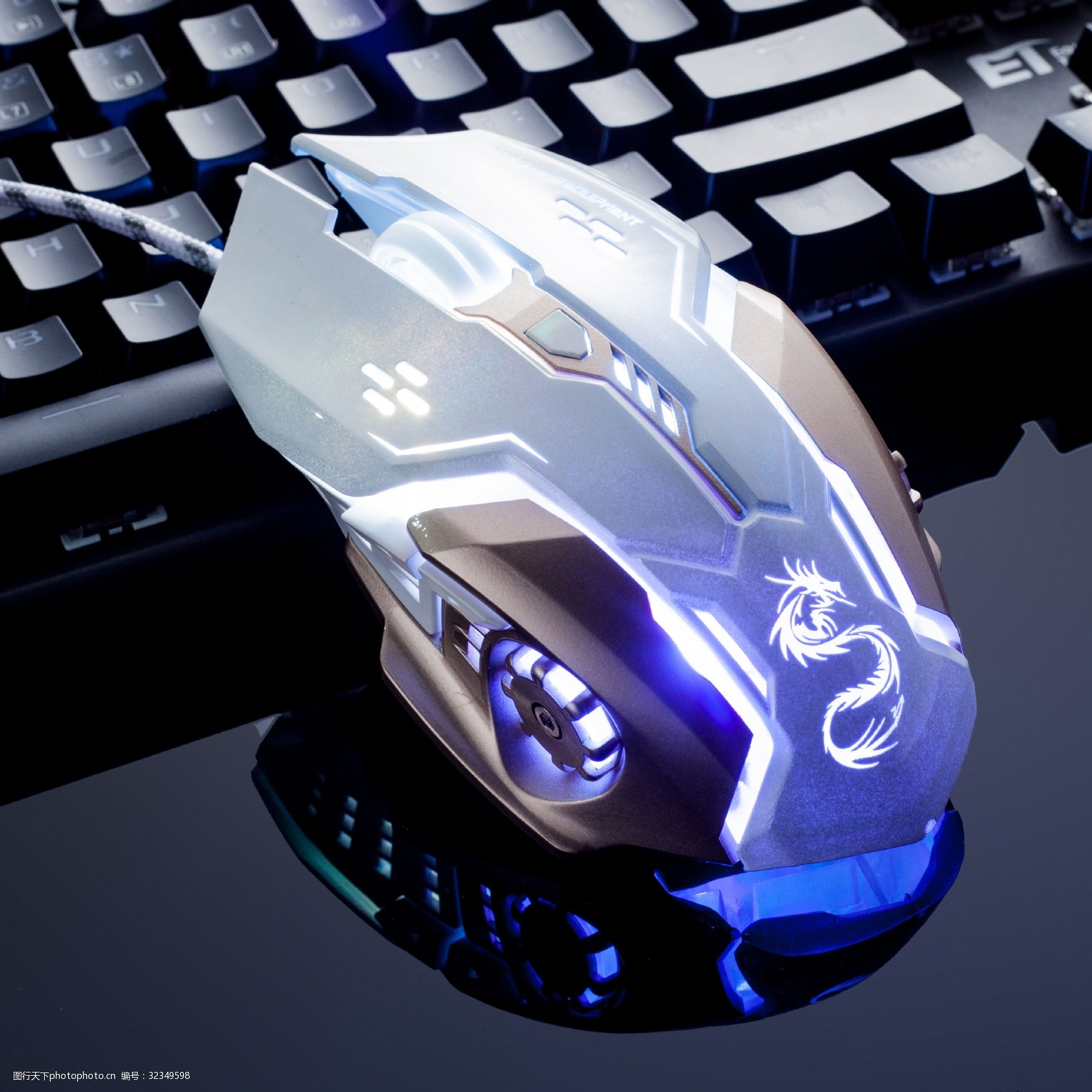 金属电竞机械鼠标有线鼠标11