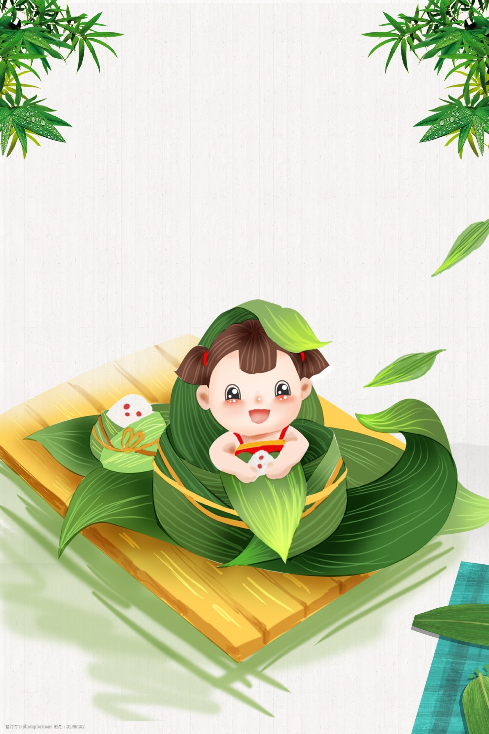 端午节灰色海报banner背景