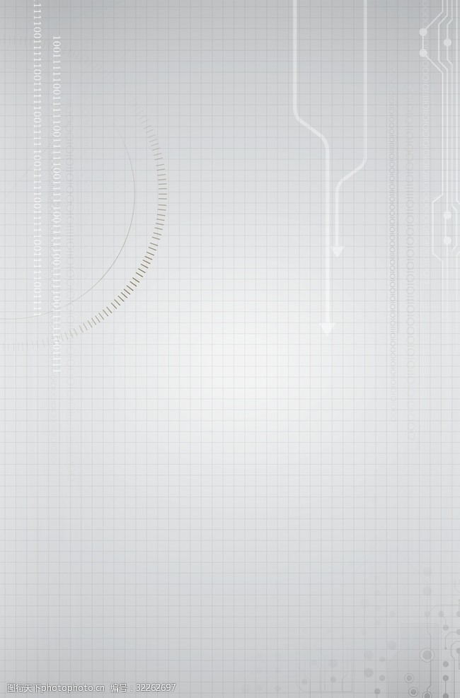 银色科技纹路背景