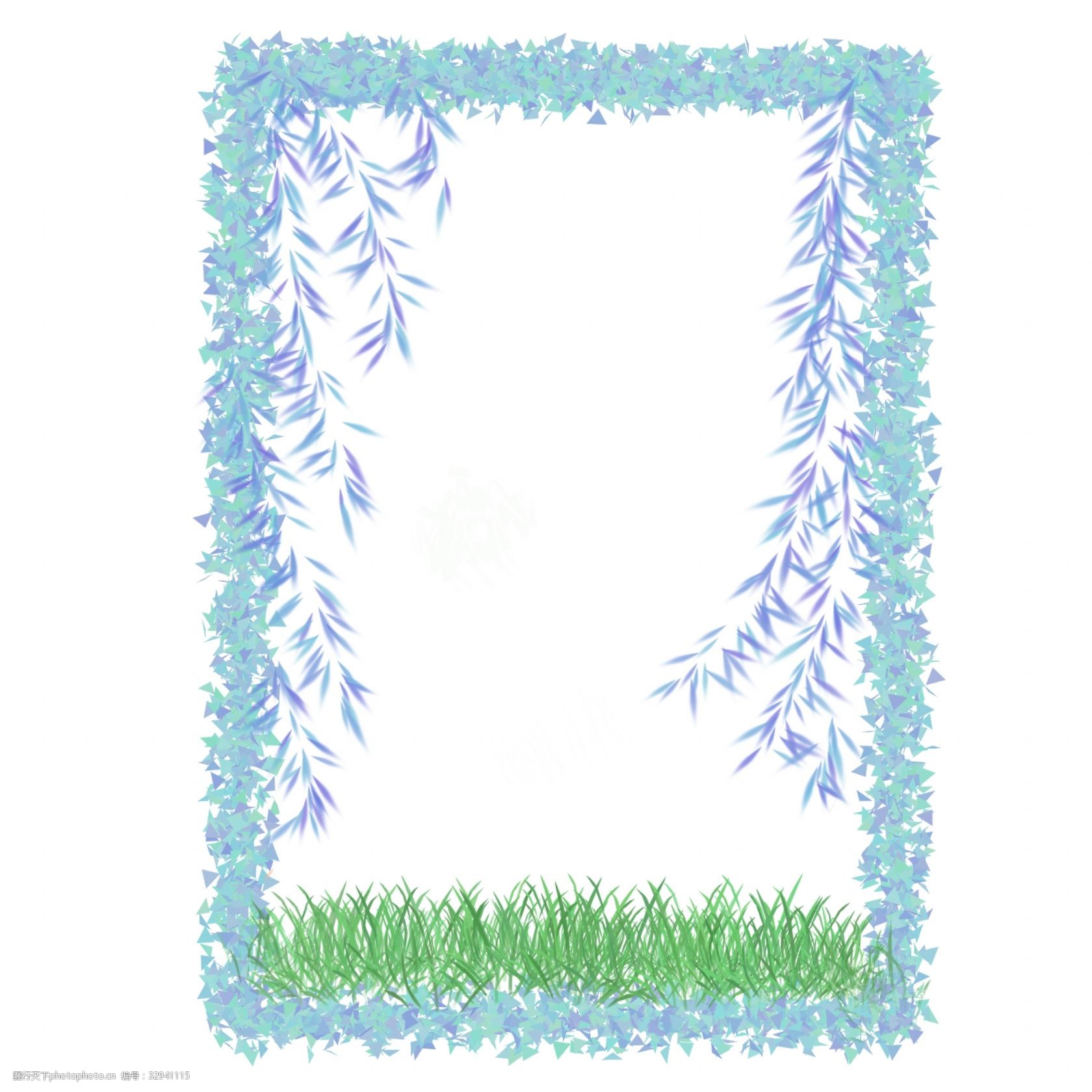 关键词:绿色植物边框元素 绿色 植物 边框 大自然 风景景色 保护环境