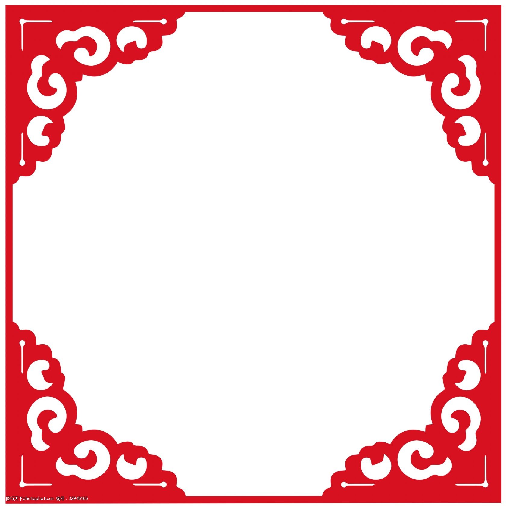 关键词:红色中国风边框插画 红色 中国风边框 插画 古典 祥云装饰