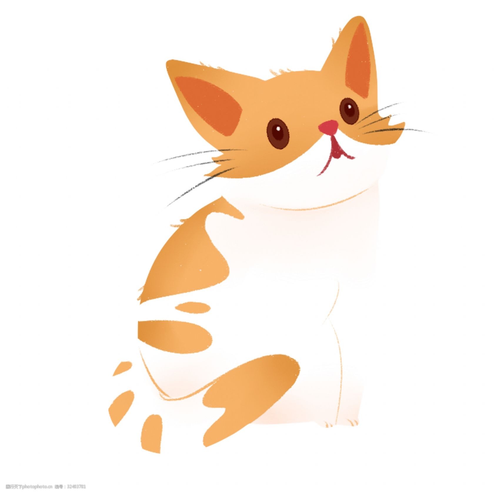 关键词:呆萌可爱小猫咪图案 动物 猫咪 手绘 绘画 卡通 简约 小清新