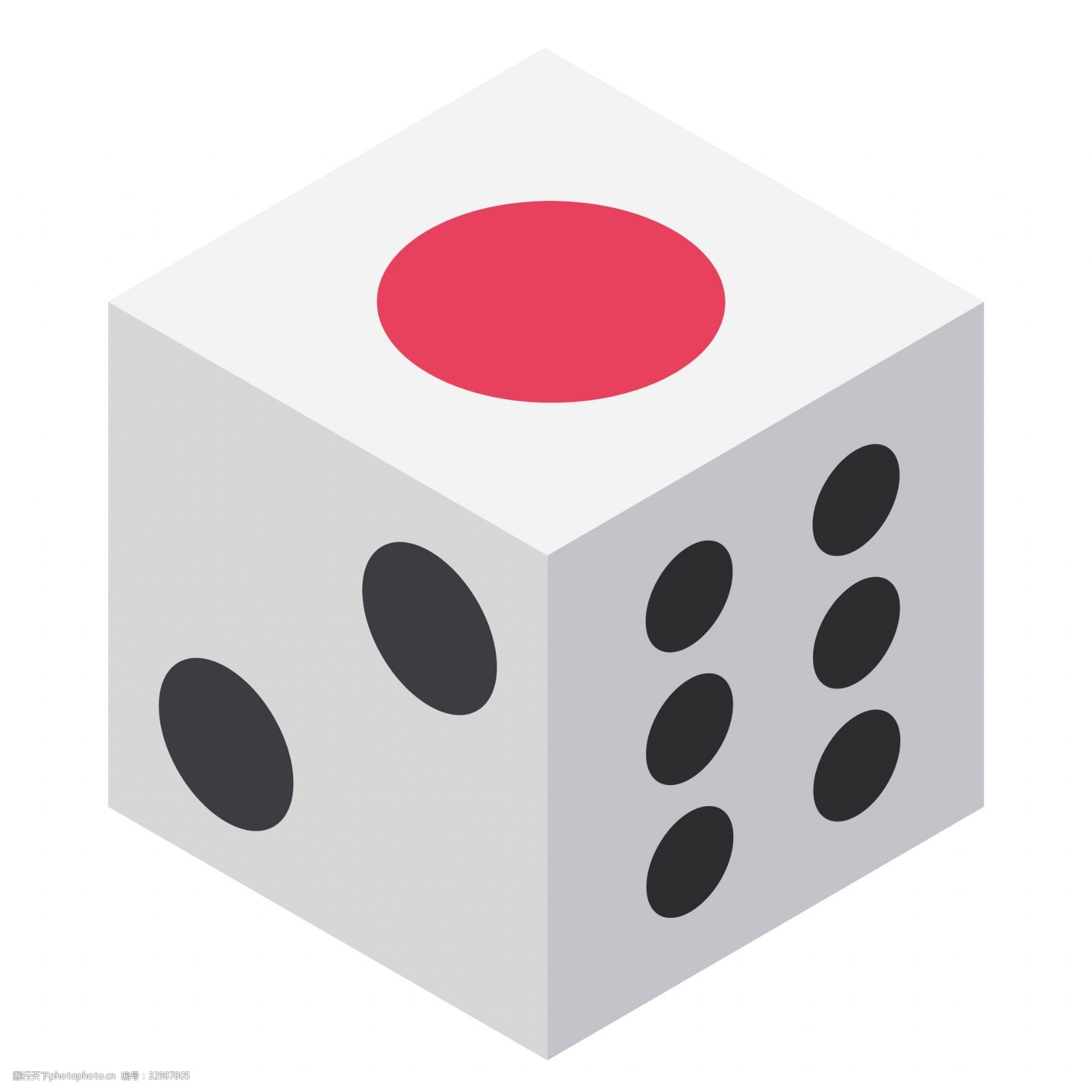 方形立体色子插图