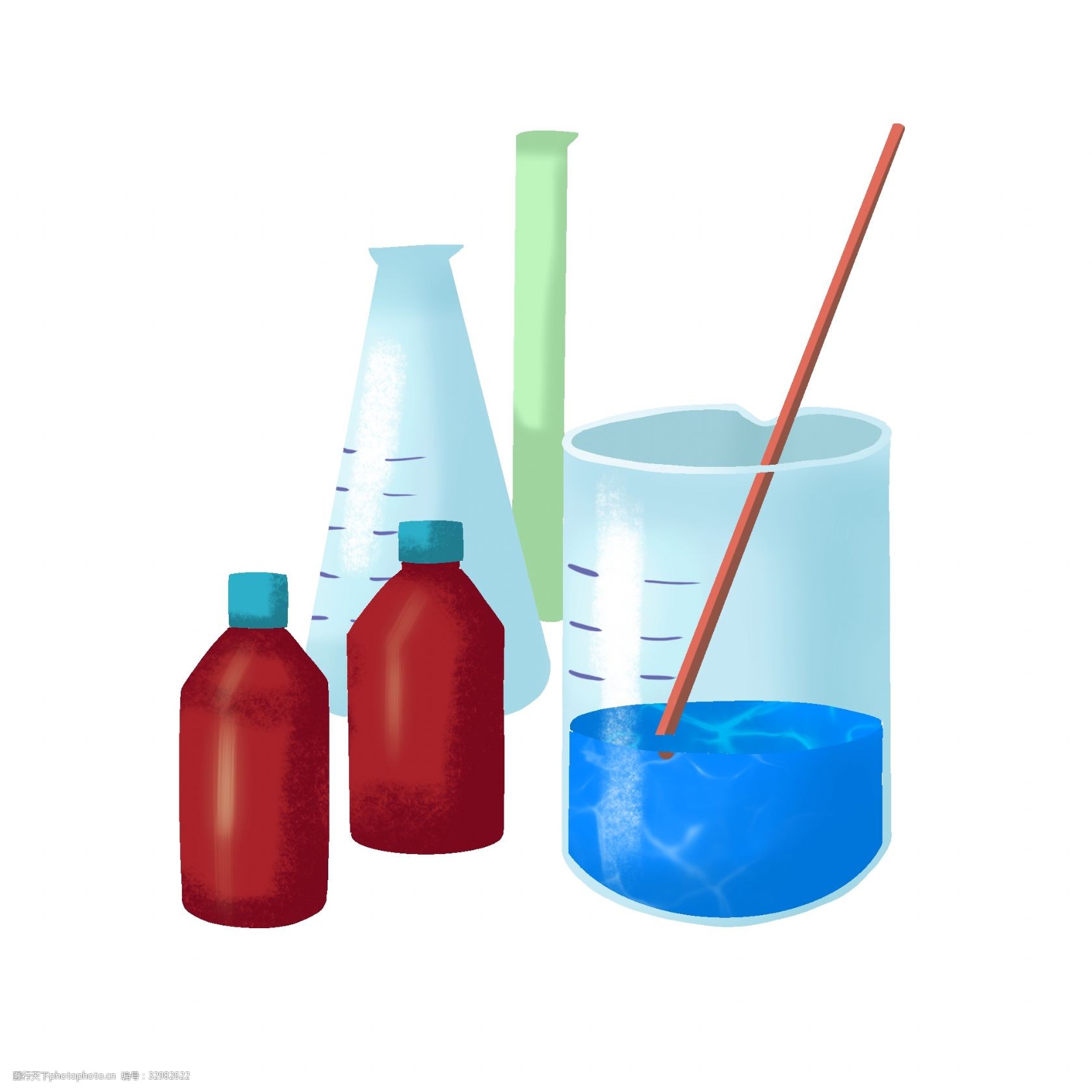 关键词:化学实验药品插画 化学的药品 卡通插画 化学插画 化学实验