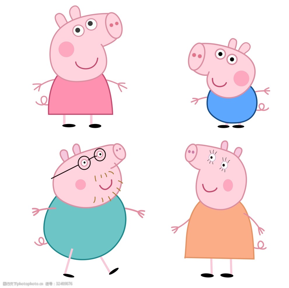 免费的小猪佩奇 图行天下