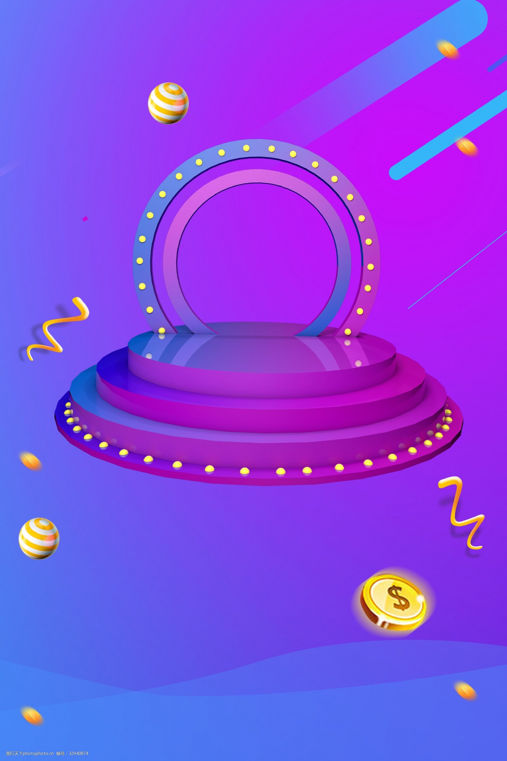 618年中大促销高清背景