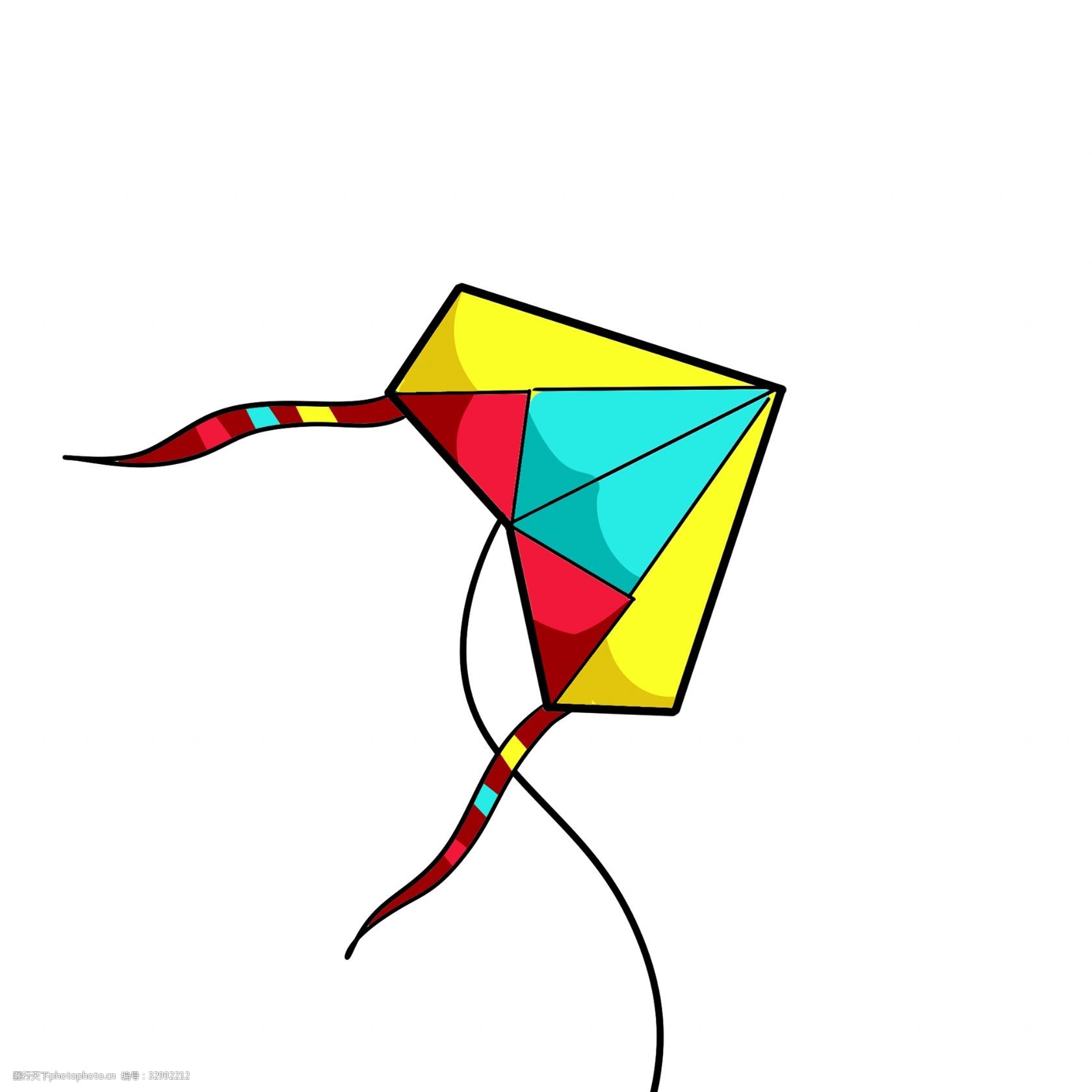 风筝设计图案设计简单图片