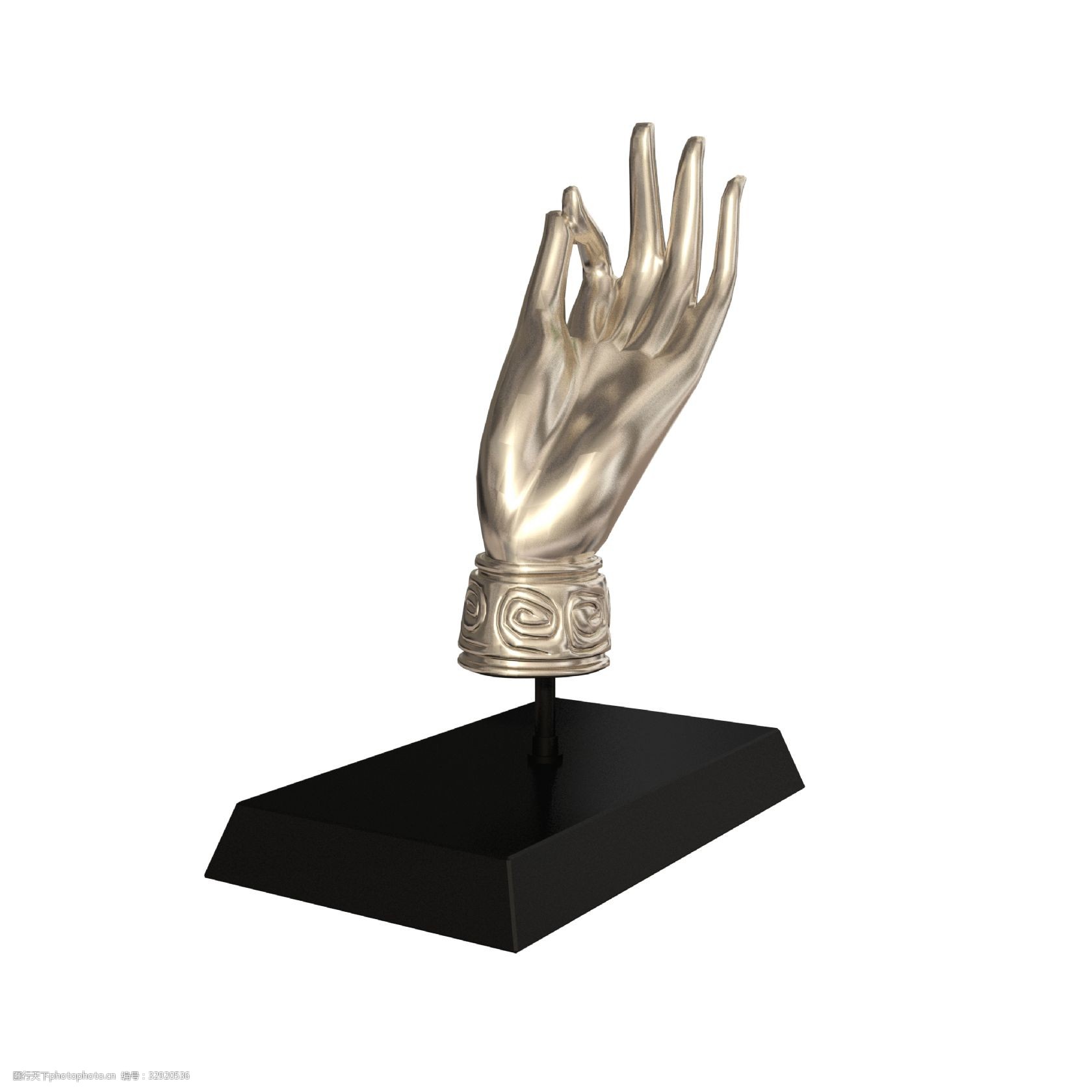 关键词:优雅金属手掌摆件 摆件 工艺品 艺术品 手掌 金属