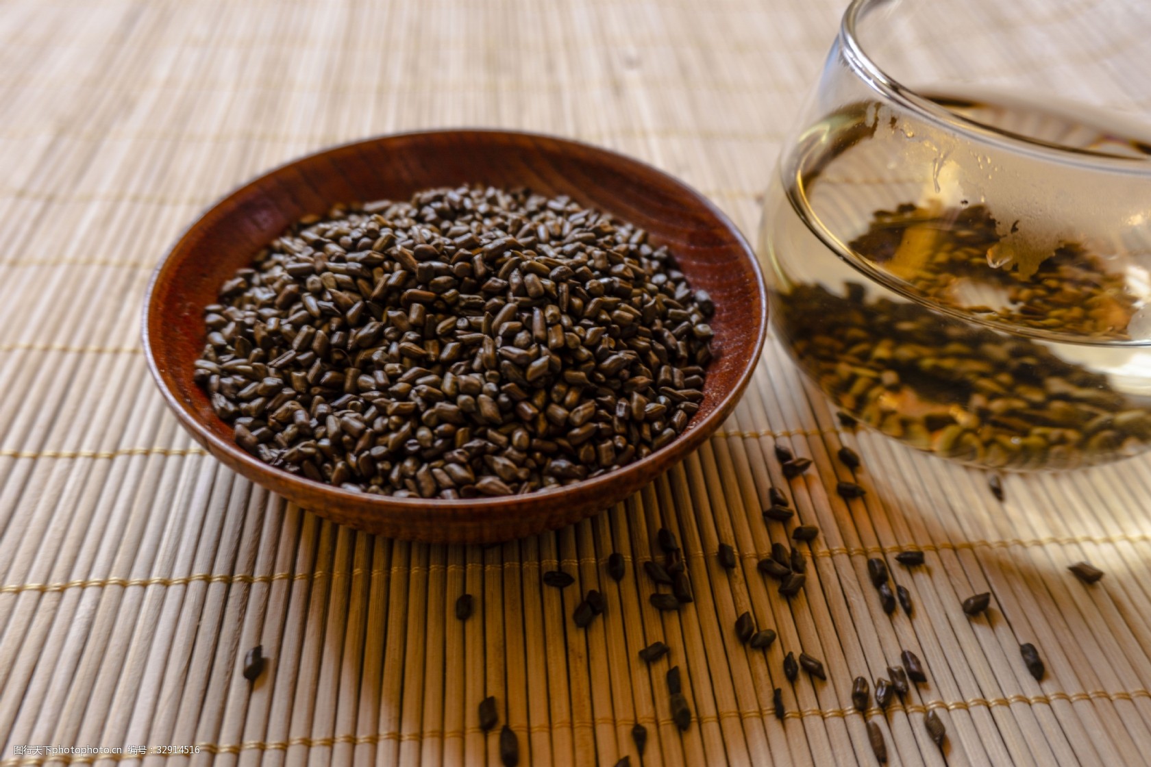 中药之决明子茶摄影