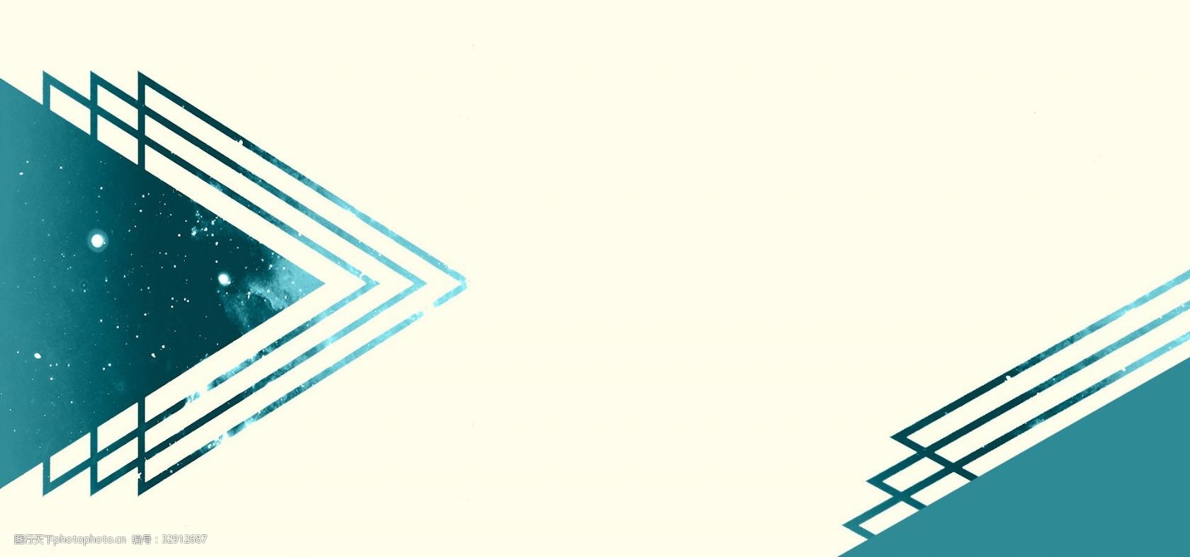 简约几何三角形背景