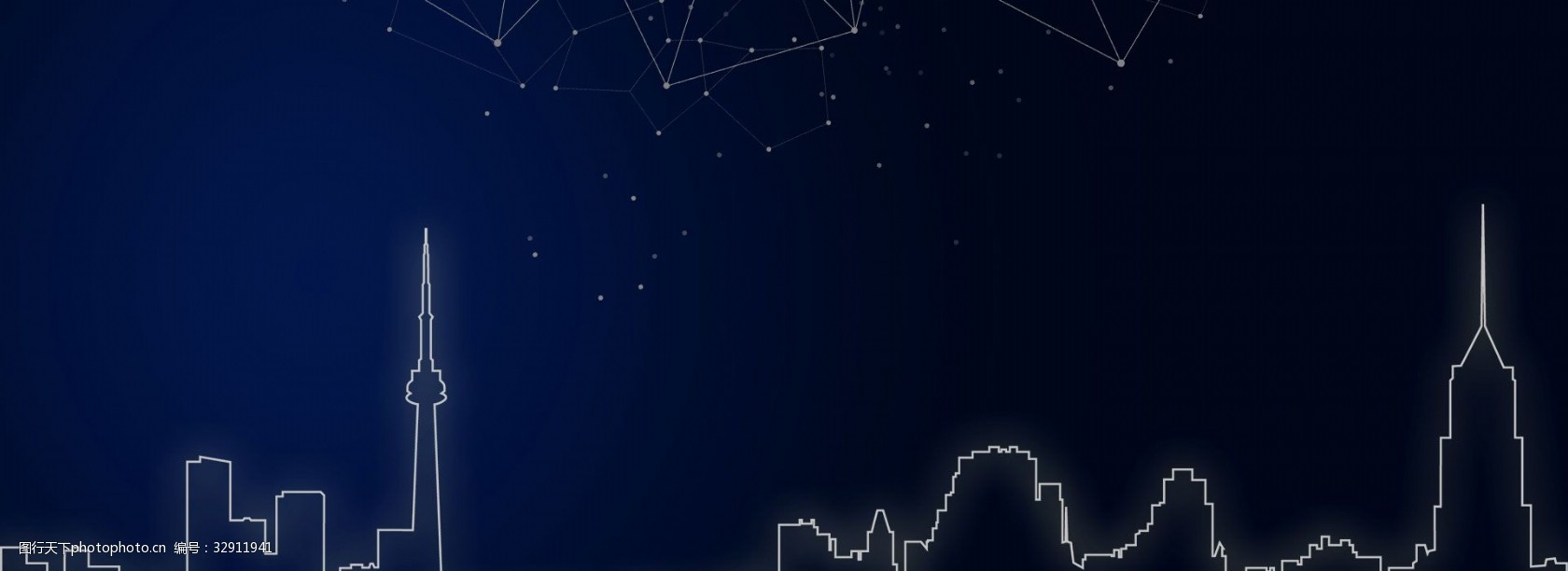 蓝色科技信息工作总结汇报ppt背景