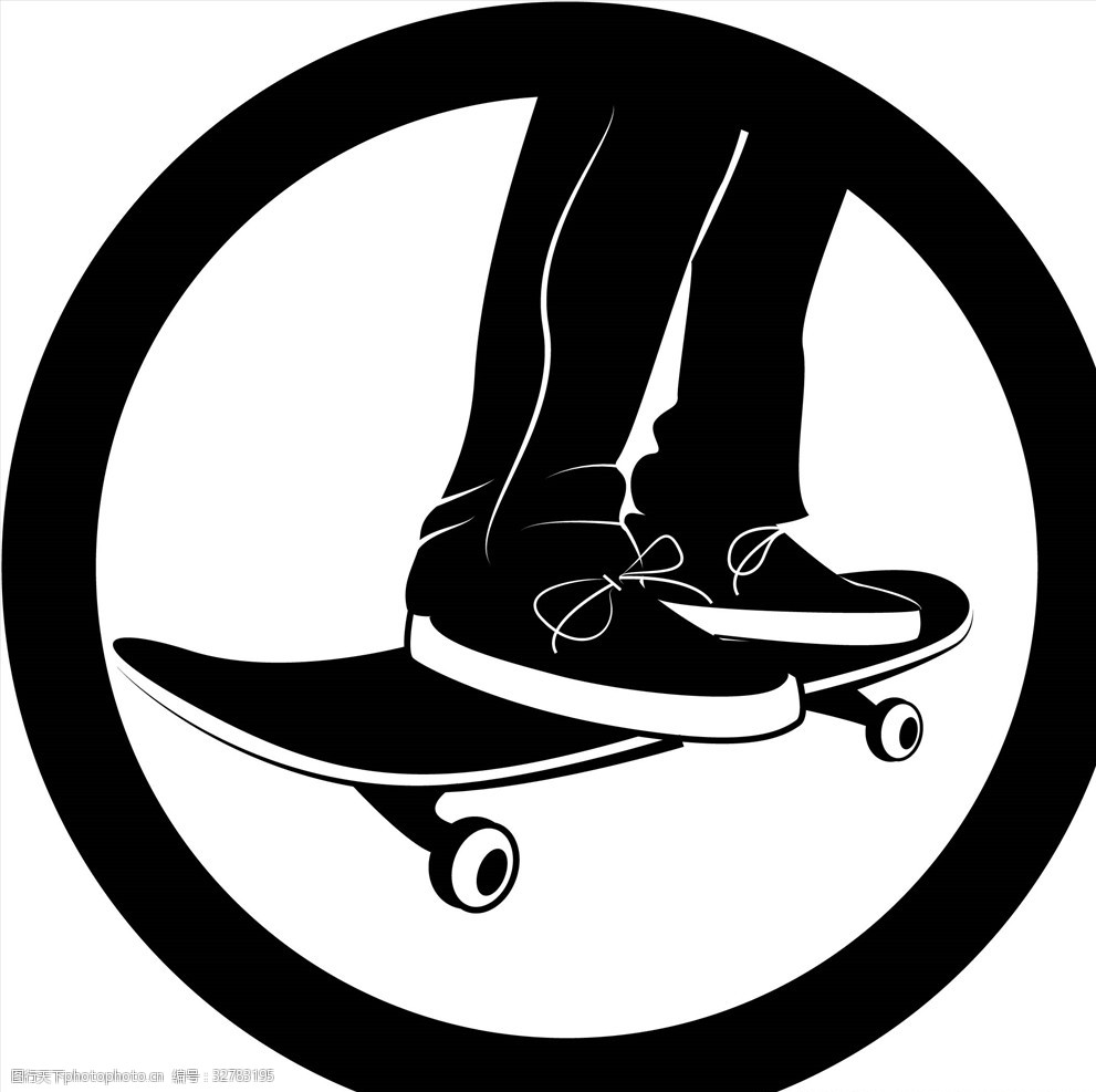 滑板logo设计理念图片