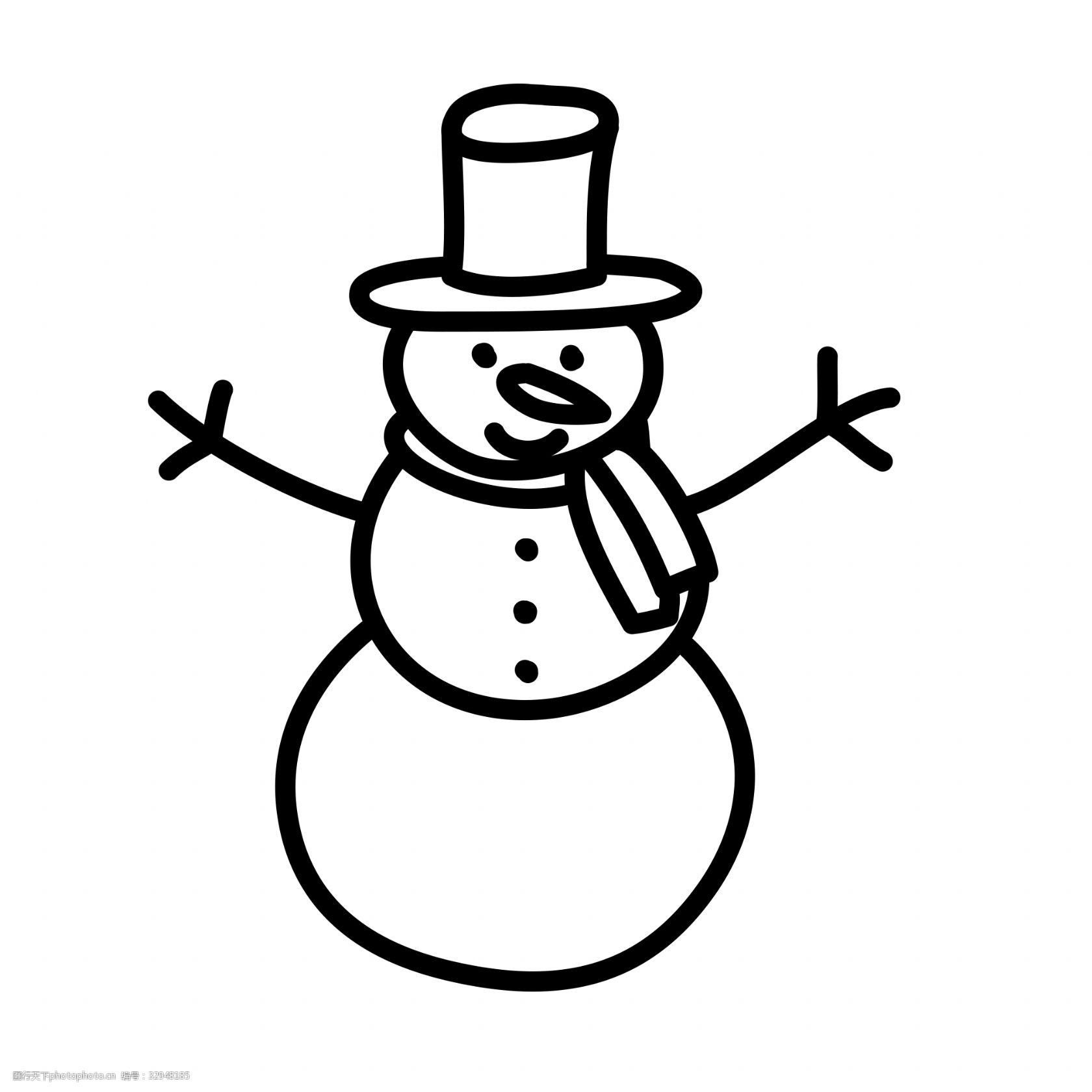 关键词:扁平化雪人 圣诞雪人 扁平化ui ui图标 手机图标 界面ui 网页