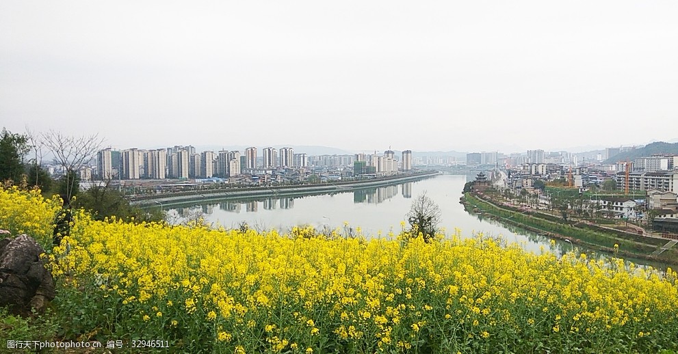 澧水河风光景自然