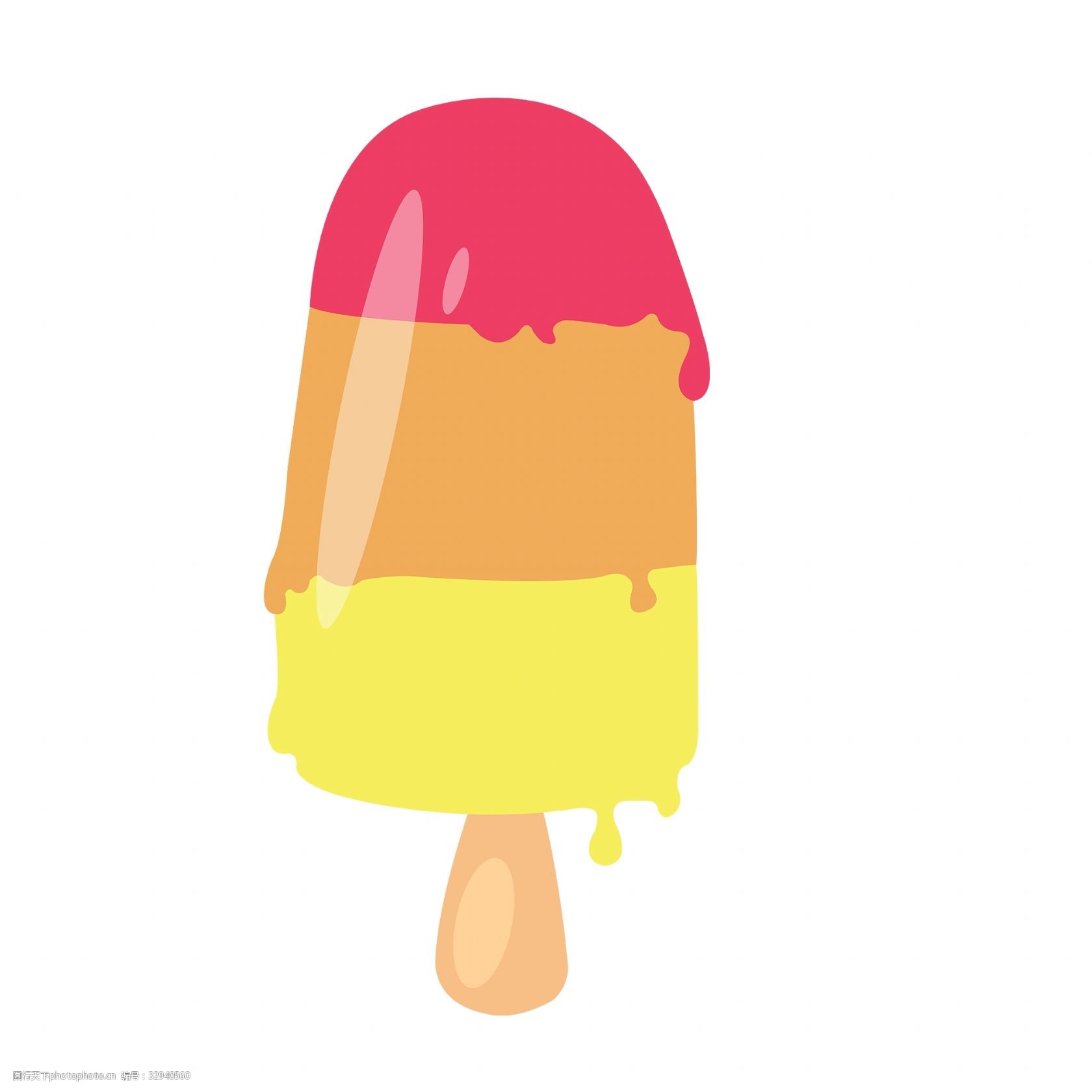 彩色冰棒雪糕图片-图行天下图库