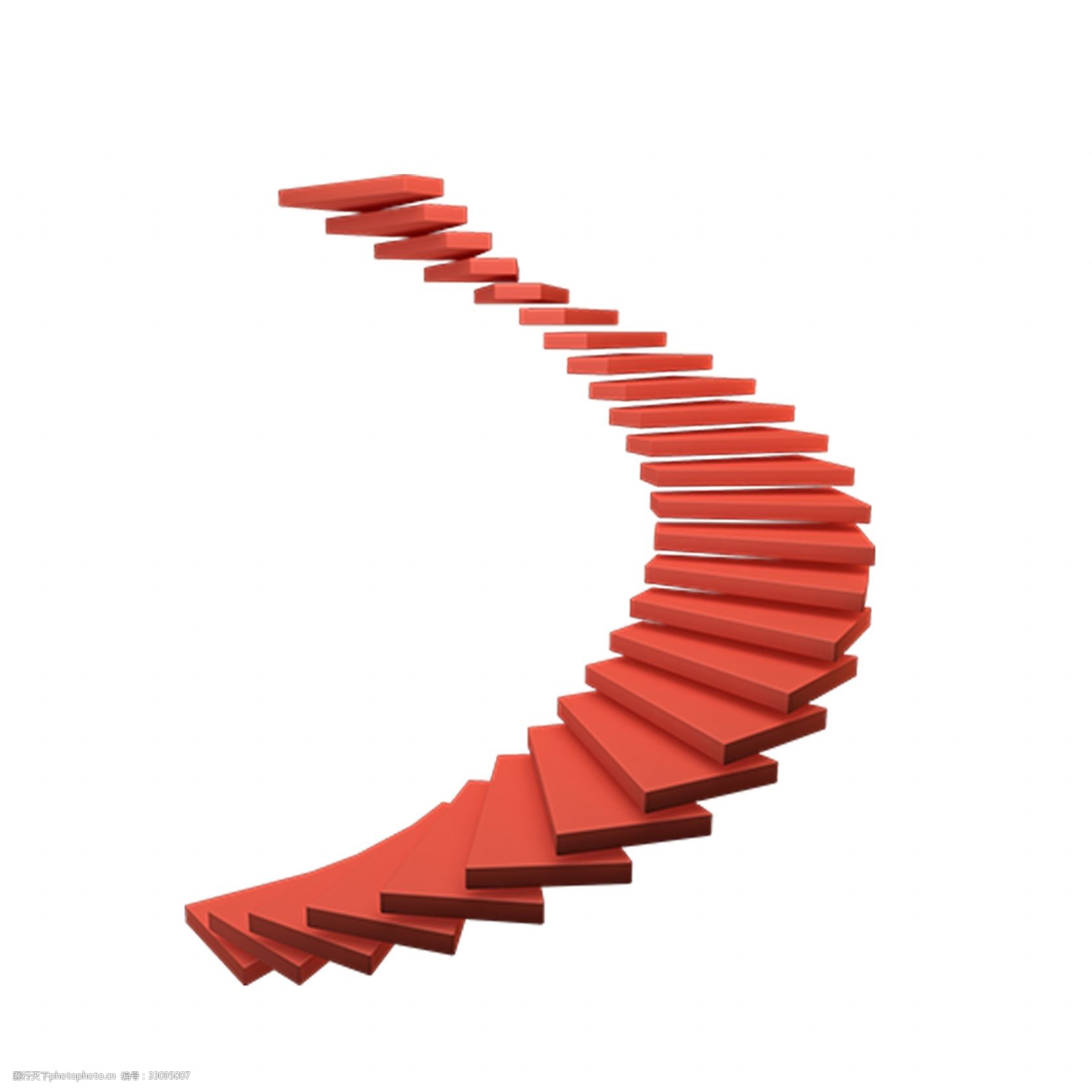 卡通家居楼梯免抠图