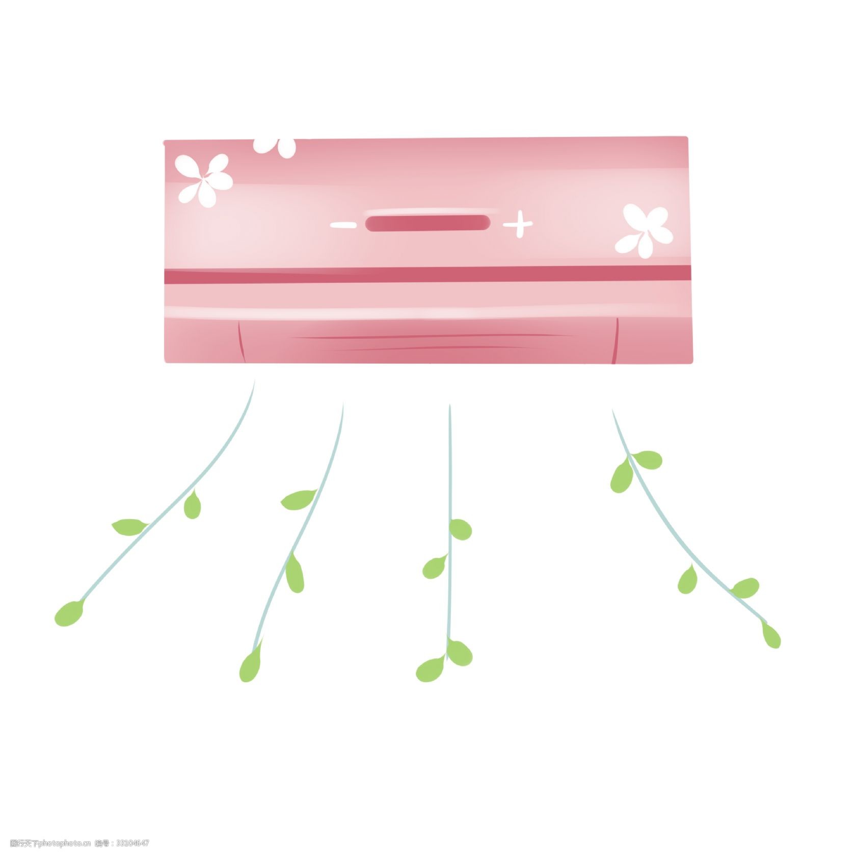 创意卡通暖色空调