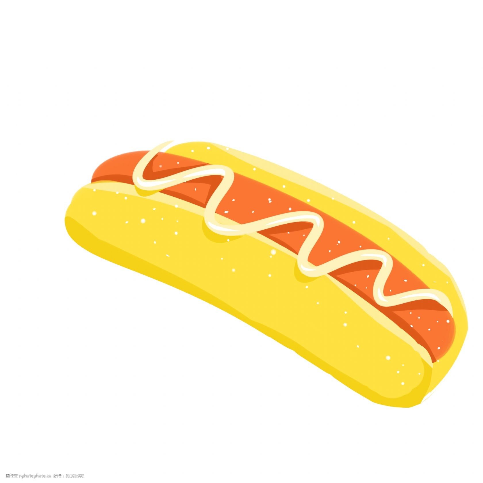 零食面包热狗肠仔包