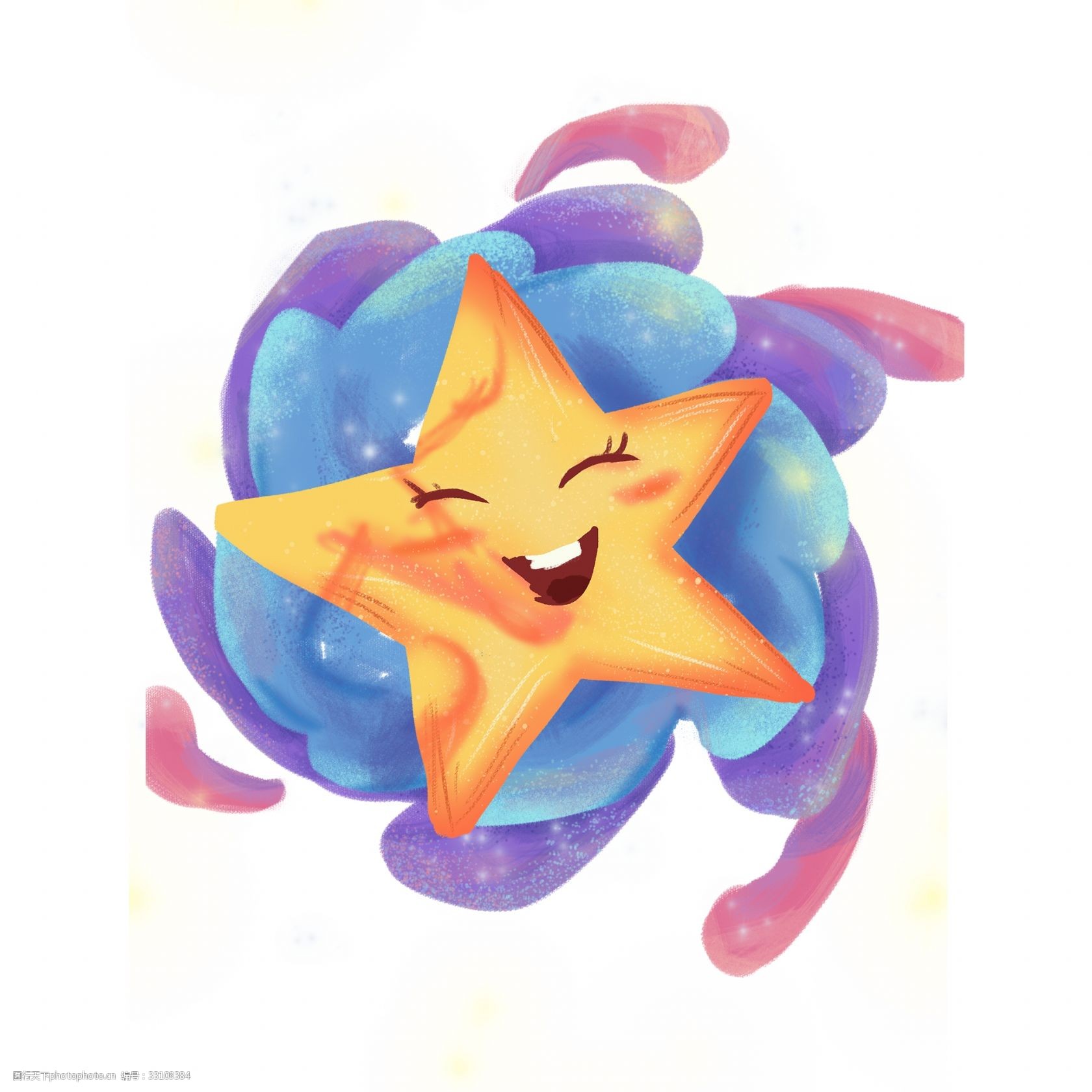 关键词:星星在漩涡里免扣图 躺在漩涡里的星星 卡通 五角星 星星 漩涡