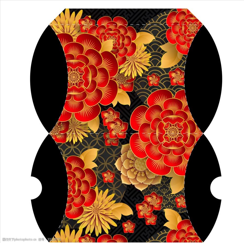 中式花纹图片 图行天下素材网